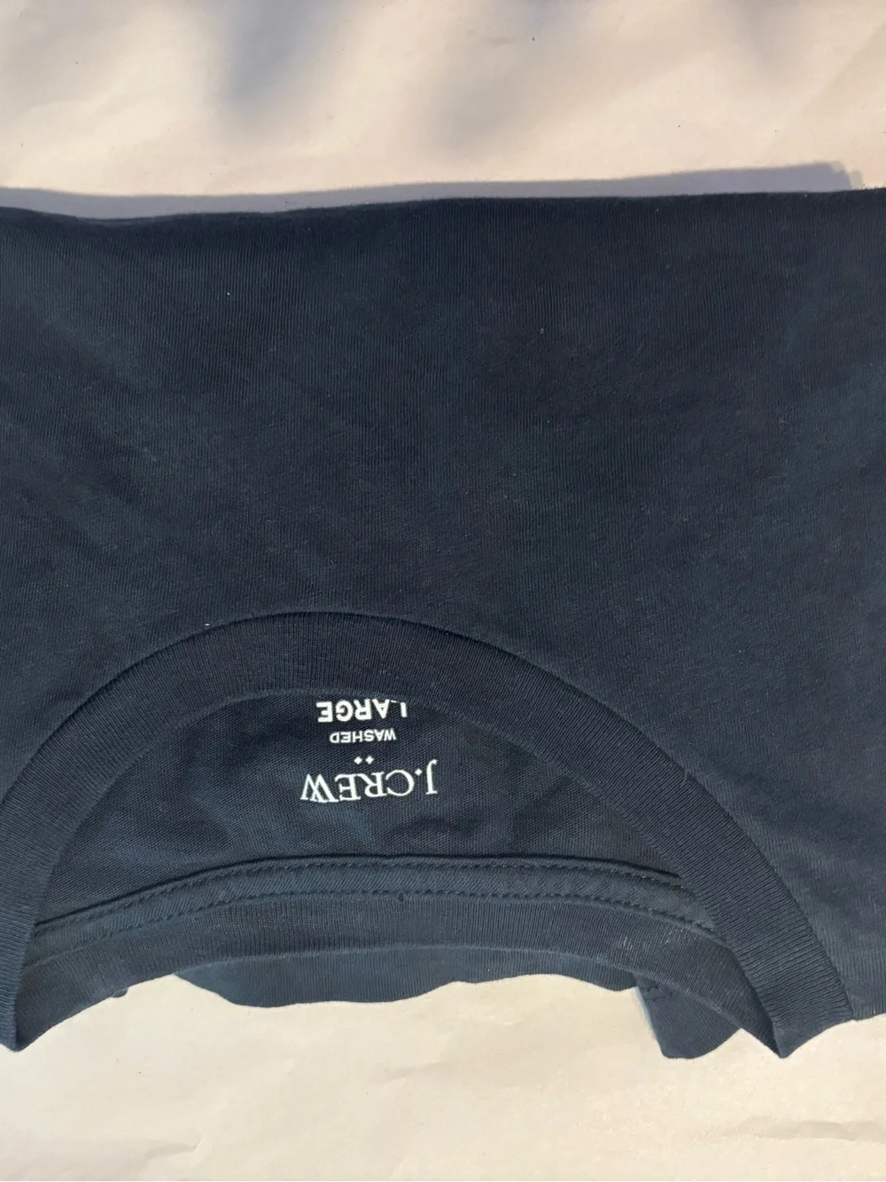 J. CREW  washed  T- Shirt  Size L